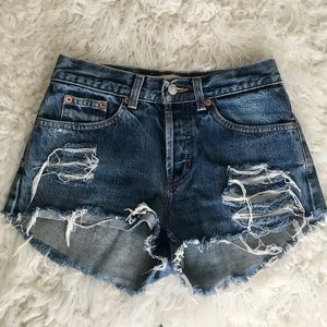 Vintage high waisted shorts